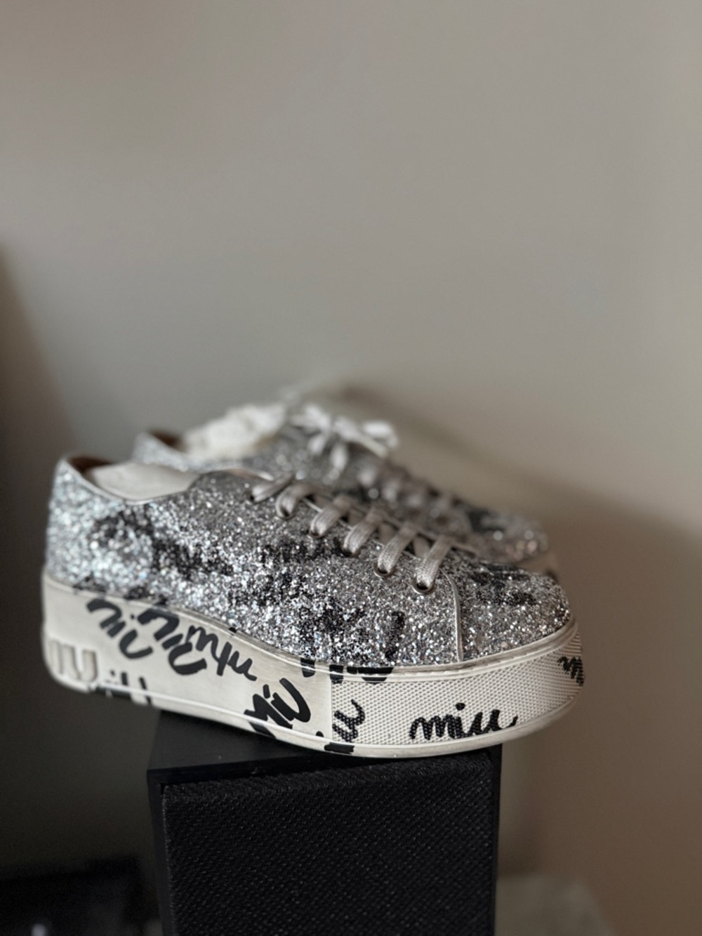 Miu Miu Platform Sneakers